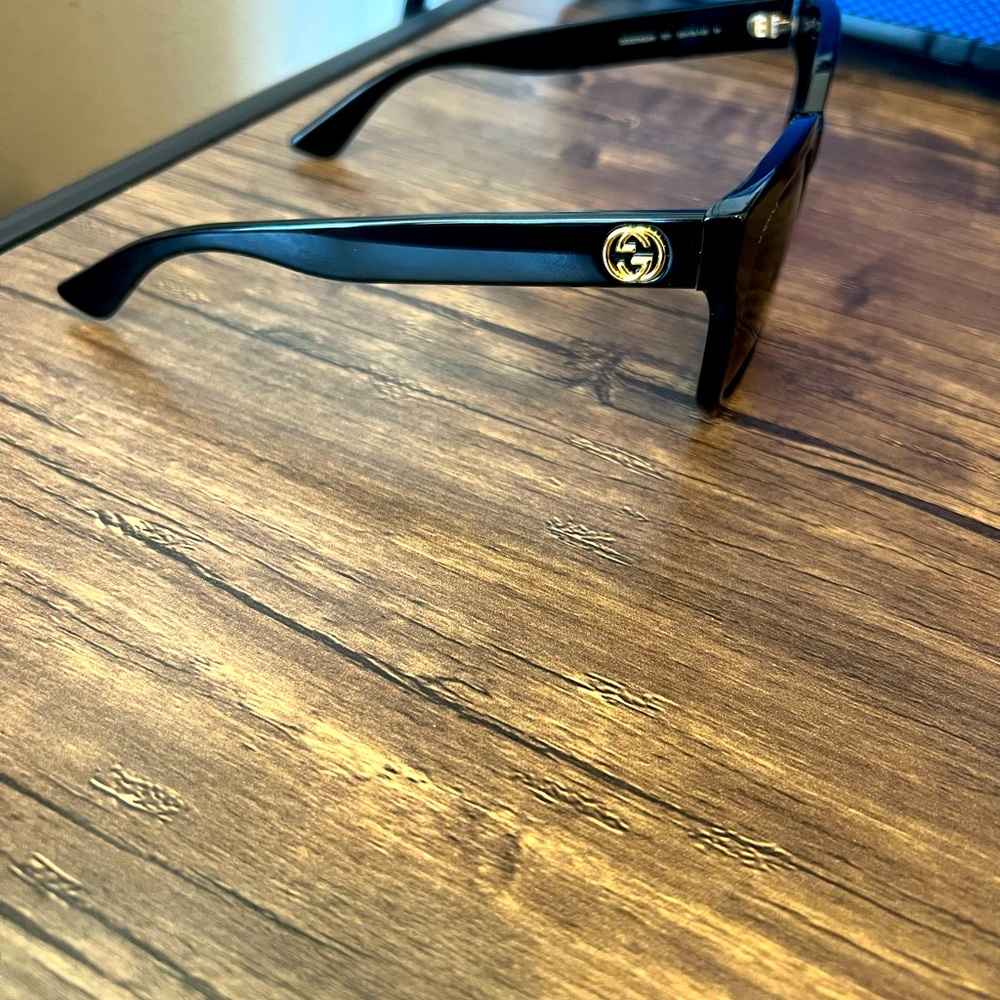 Authentic Black Gucci Shades